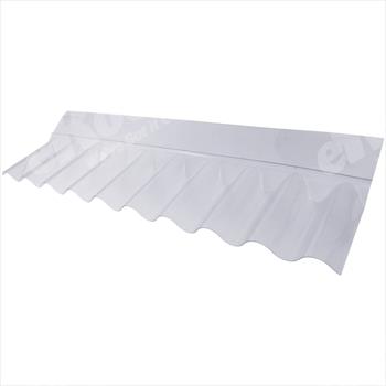 3" Wall Flashing Clear PVC (695mm)
