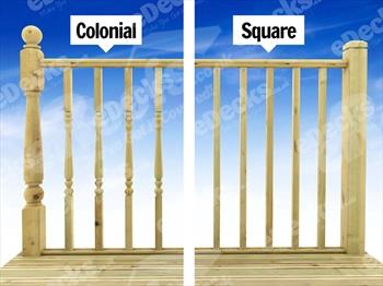 Easy Deck Patio Kit 4.2m x 6m (With Handrails)