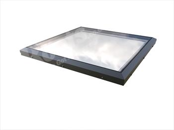 Mardome Trade - Glass Fixed Dome Rooflight With Sloping Kerb (900mm x 900mm)