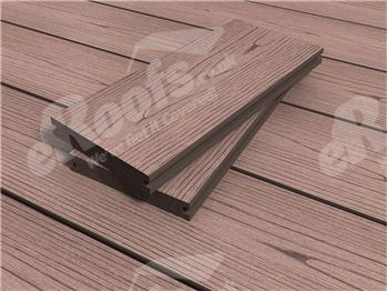 Cut to size - RealGroove™ Bark Effect Redwood Solid Composite Decking (146mm x 22mm)