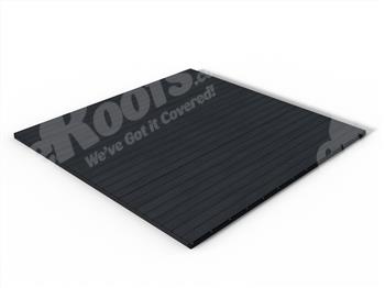 RealGroove™ Bark Effect Ebony Solid Composite Decking Kit (3.6m x 3.6m)
