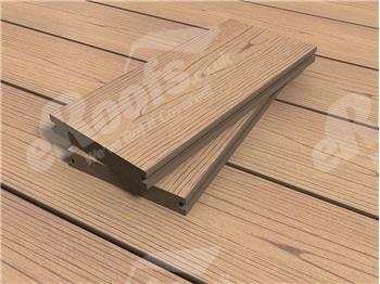 RealGroove™ Bark Effect Oak Solid Composite Decking (3600mm x 146mm x 22mm)