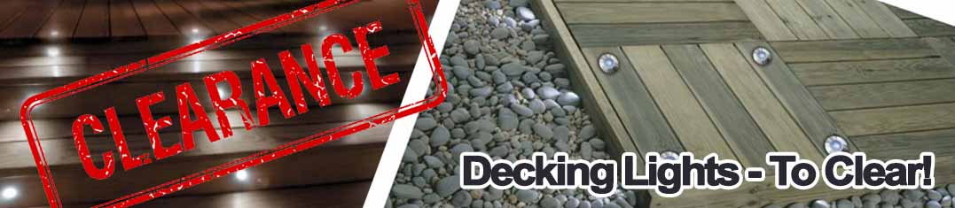Decking Lights - To Clear!