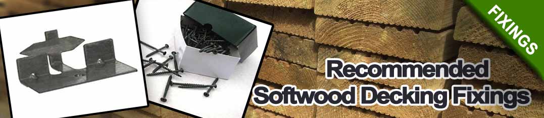 Recommended Softwood Decking Fixings