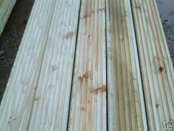 Reject - Standard Redwood Decking (120mm x 28mm)