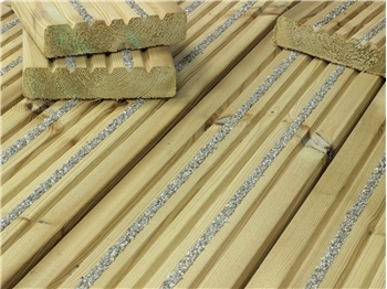 Sample - eDecks Anti Slip Standard Decking (120mm x 28mm)