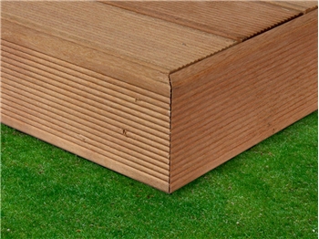 90mm Balau Hardwood Fascia Board (3m To Cover 2.7m)