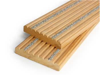 Cut To Size - eDecks Anti Slip Balau Decking (145mm x 21mm)