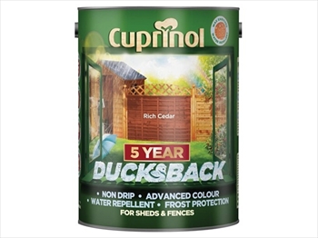 Cuprinol 5 Years Ducksback Autumn Gold (5 Litre)