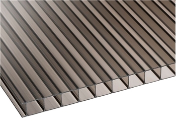 Cut To Size - Bronze 10mm Corotherm Multiwall Polycarbonate 