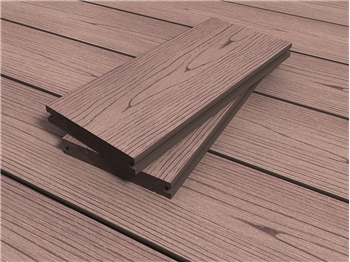 RealGroove™ Bark Effect Redwood Solid Composite Decking (3600mm x 146mm x 22mm)