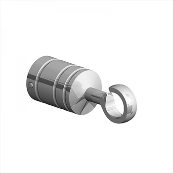 Chrome Open Hook (24mm)