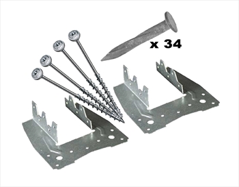 Step Stringer Fixing Kit (Fits All Stringers)