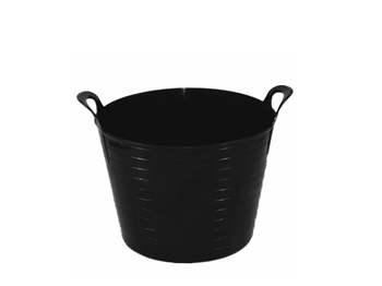 Black Flexi Tub (26 Litre)