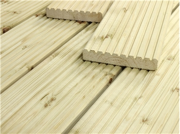 Cut To Size - Redwood Decking (145mm x 28mm)