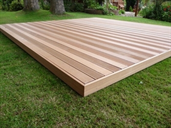 Hardwood 90mm Balau Deck Kit 6m x 6m (No Handrails)