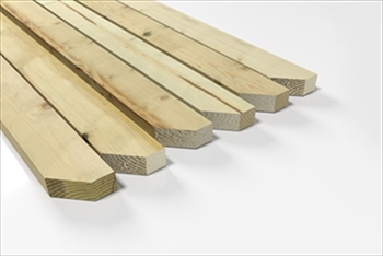 Treated - Angle-Cut Both Ends Pergola Rafter (145mm x 44mm)	
