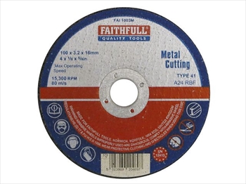 Metal Cutting Disc 4½"