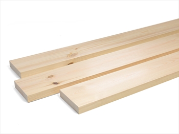 Cut To Size - Planed Square Edge Timber (100mm x 25mm)