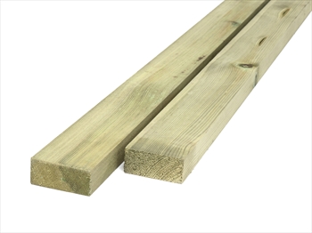 Cut To Size - Green Treated Planed Square Edge Timber (50mm x 25mm)