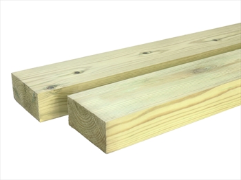 Cut To Size - Green Treated Planed Square Edge Timber (100mm x 50mm)
