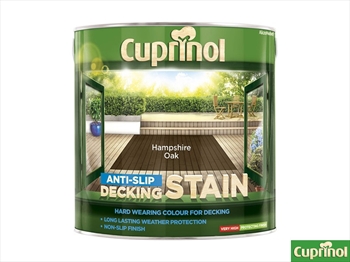 Cuprinol Anti-slip Deck Stain Hampshire Oak (2.5 litre)