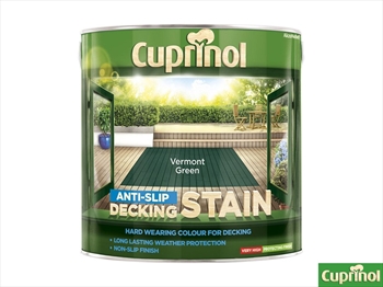 Cuprinol Anti-slip Deck Stain Vermont Green (2.5 litre)