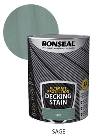 Ronseal Ultimate Protection Decking Stain 5L (Sage)