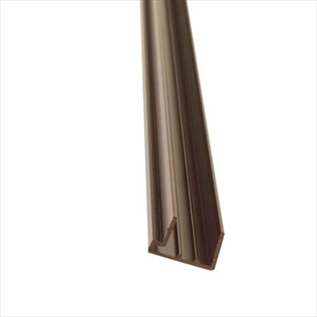 PVC Brown 25mm Polycarbonate Sheet End Closure (3500mm) 