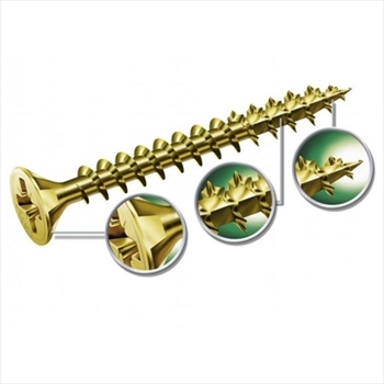 Spax Counter Sunk Screws 4.0 x 50mm (Box Of 200)