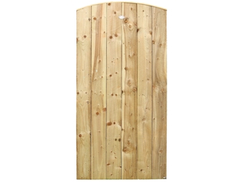 Arched Strong Board Gate (900mm x 1800mm)