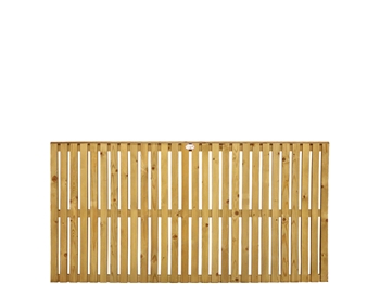 Vertical Slatted PSE Fence Panel (1.8m x 0.9m)