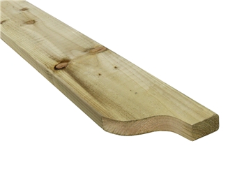 Cut To Size - Profiled Both Ends Pergola Rafter (195mm x 44mm)