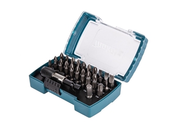 Makita D-74762 32 Piece Screwdriver Drill Bit Set Quick Release Magnetic Holder