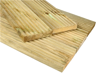 Short Length Extra Wide Decking 1200mm ONLY (140mm x 28mm)
