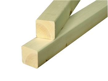 Green - Treated Planed Round Edge Timber (50mm x 50mm)