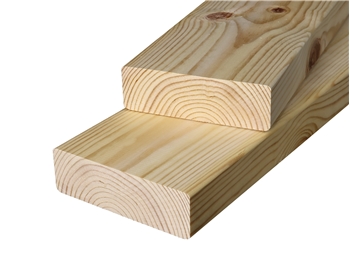 Untreated Planed Round Edge Timber (150mm x 50mm)