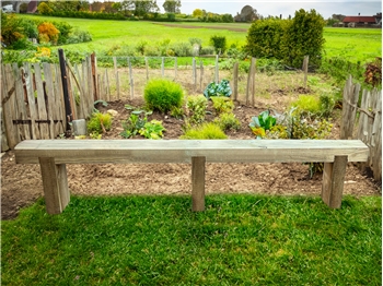 Rustic Sleeper Bench (2400mm)