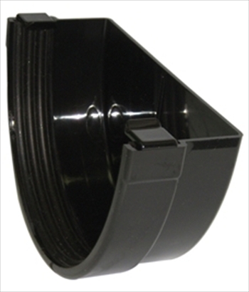 Industrial Gutter External Stop End 170mm