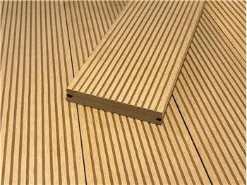 Sample - Honey Gold RealGroove Composite Decking (146mm x 22mm)