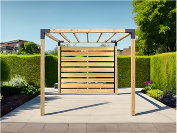 ModBlox™ 6" x 1" Rustic Slat Wall Kit