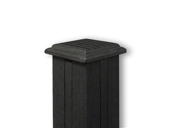 Evolution Fence™ Ebony Composite Fence Post Cap