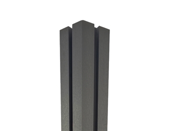 Evolution Fence™ Grey 4Way Composite Fence Post (1800mm x 100mm x 100mm)