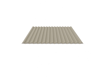 Polyester Coated GooseWing Grey 14/3 Corrugated Roof Sheet 0.5mm (Exact Cut)