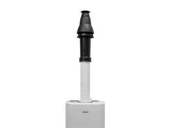 Ideal Heating Roof Flue Kit 60/100mm Including Vertical Connector 211039