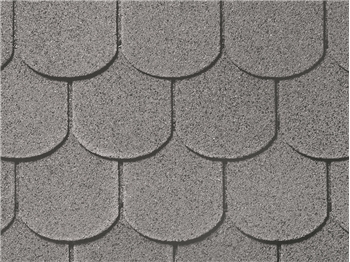 RoofPro Slate Round Shed Roof Shingles - Pack of 16/2.38m2
