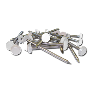 White Plastic Headed Pins (40mm)
