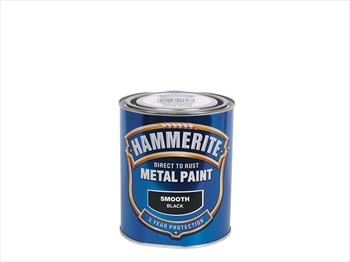 Hammerite Smooth (250ml - Black)