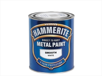 Hammerite Smooth (750ml - White)