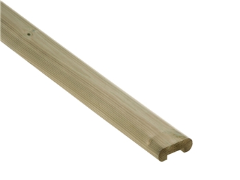 Clearview Capping Rail (1795mm x 85mm x 28mm)